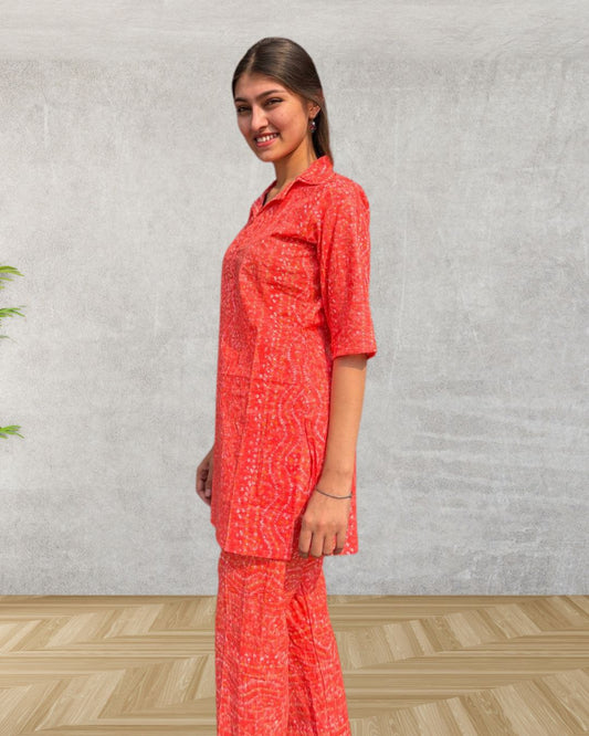 Tangerine Twist Co-ord Set