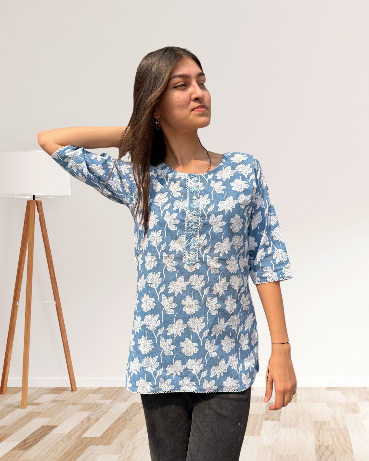 Sky Whispers Kurti