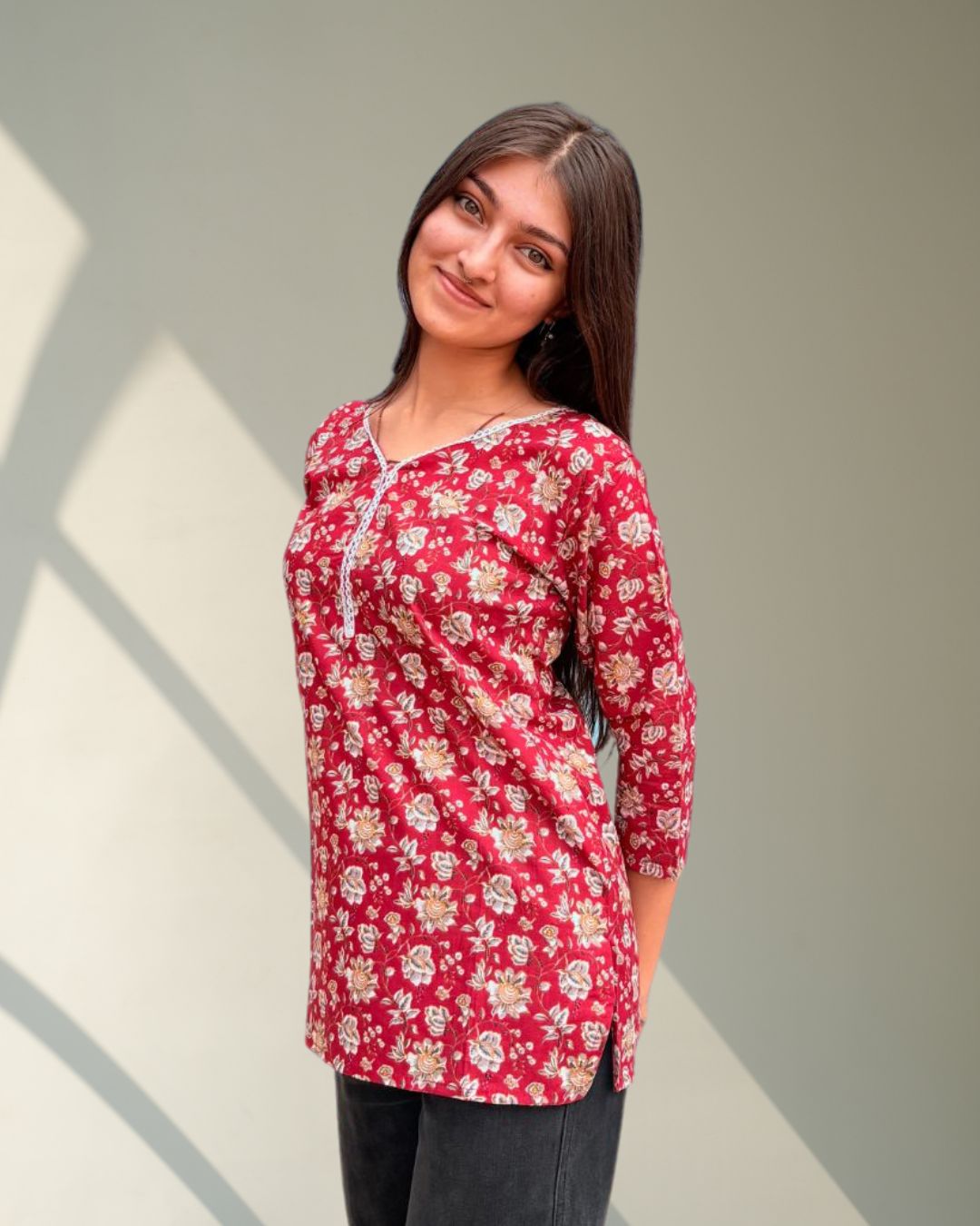 Cherry Charm Kurti