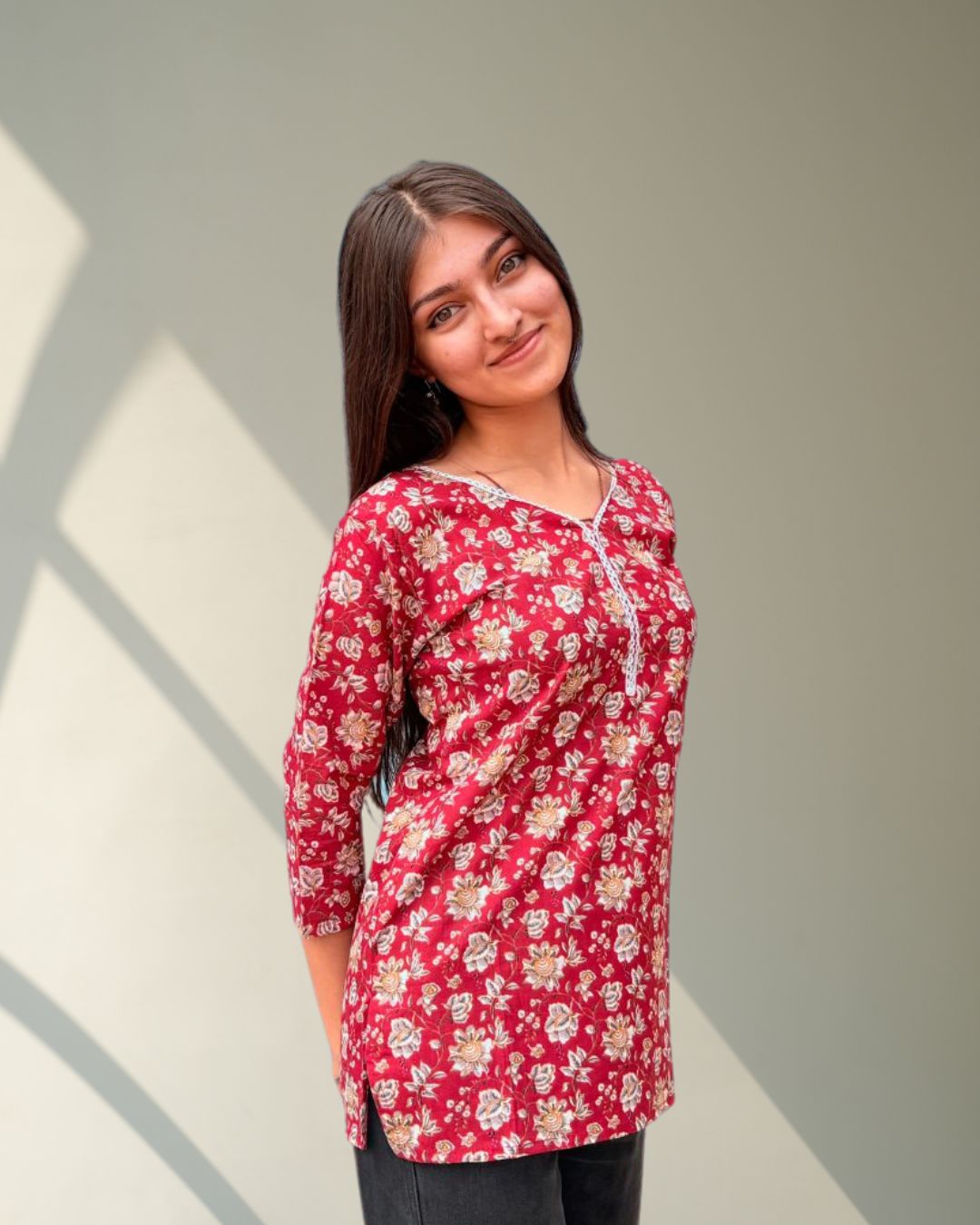 Cherry Charm Kurti