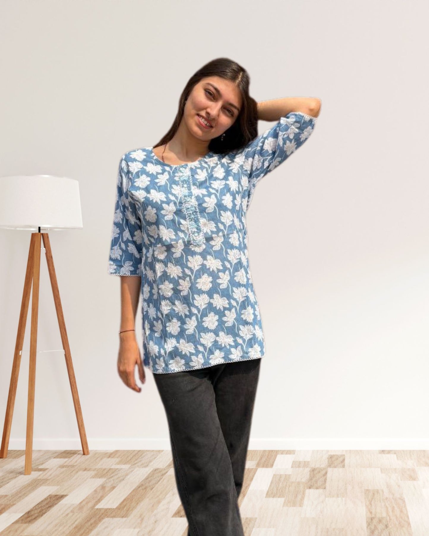 Sky Whispers Kurti