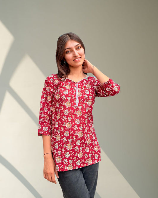 Cherry Charm Kurti