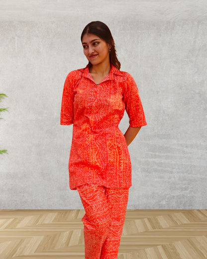Tangerine Twist Co-ord Set