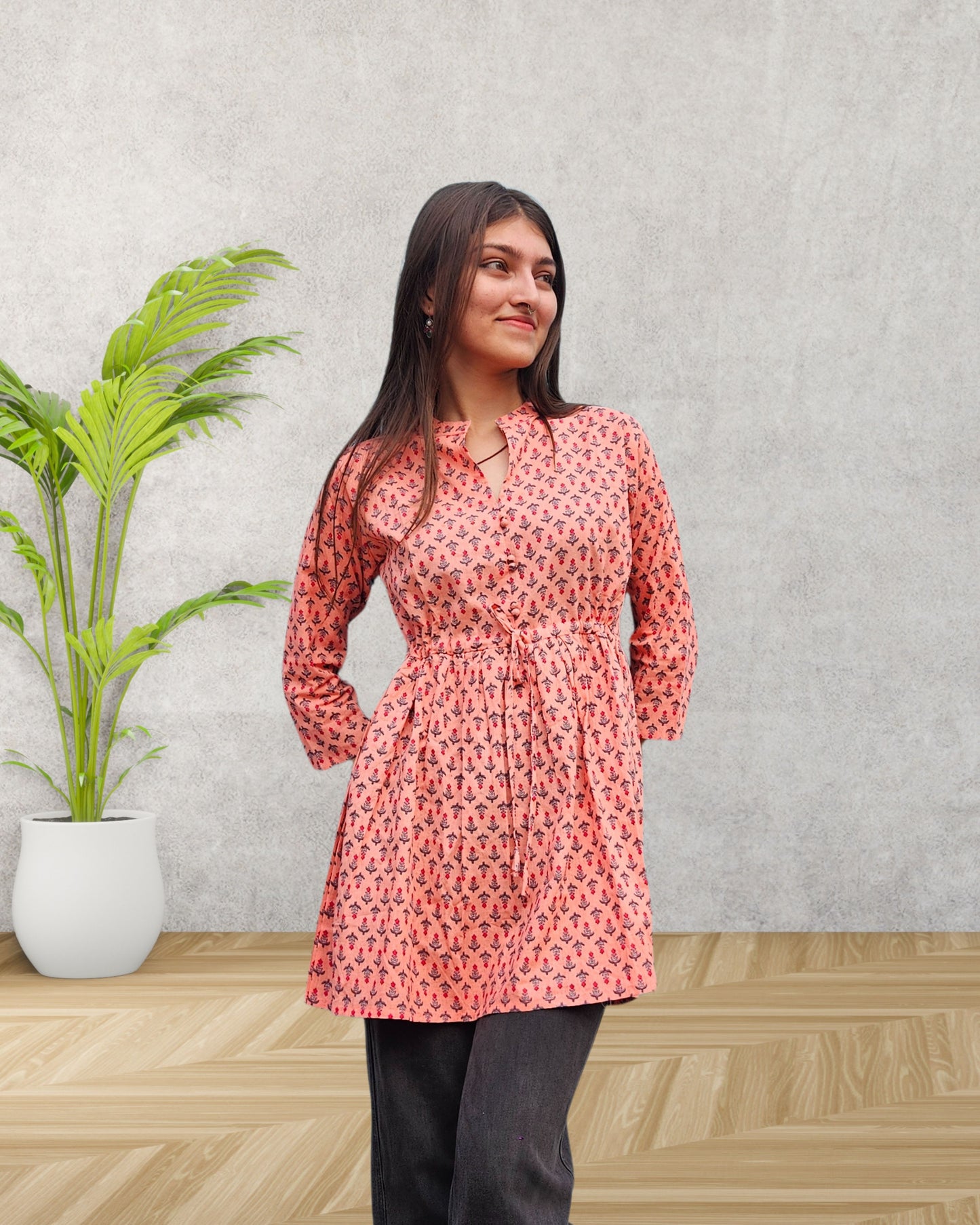 RosyWhirl Kurti