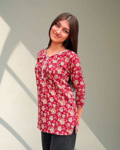 Cherry Charm Kurti