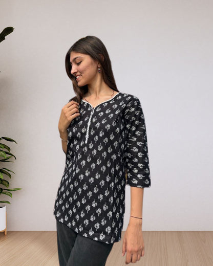 Midnight Mist Kurti