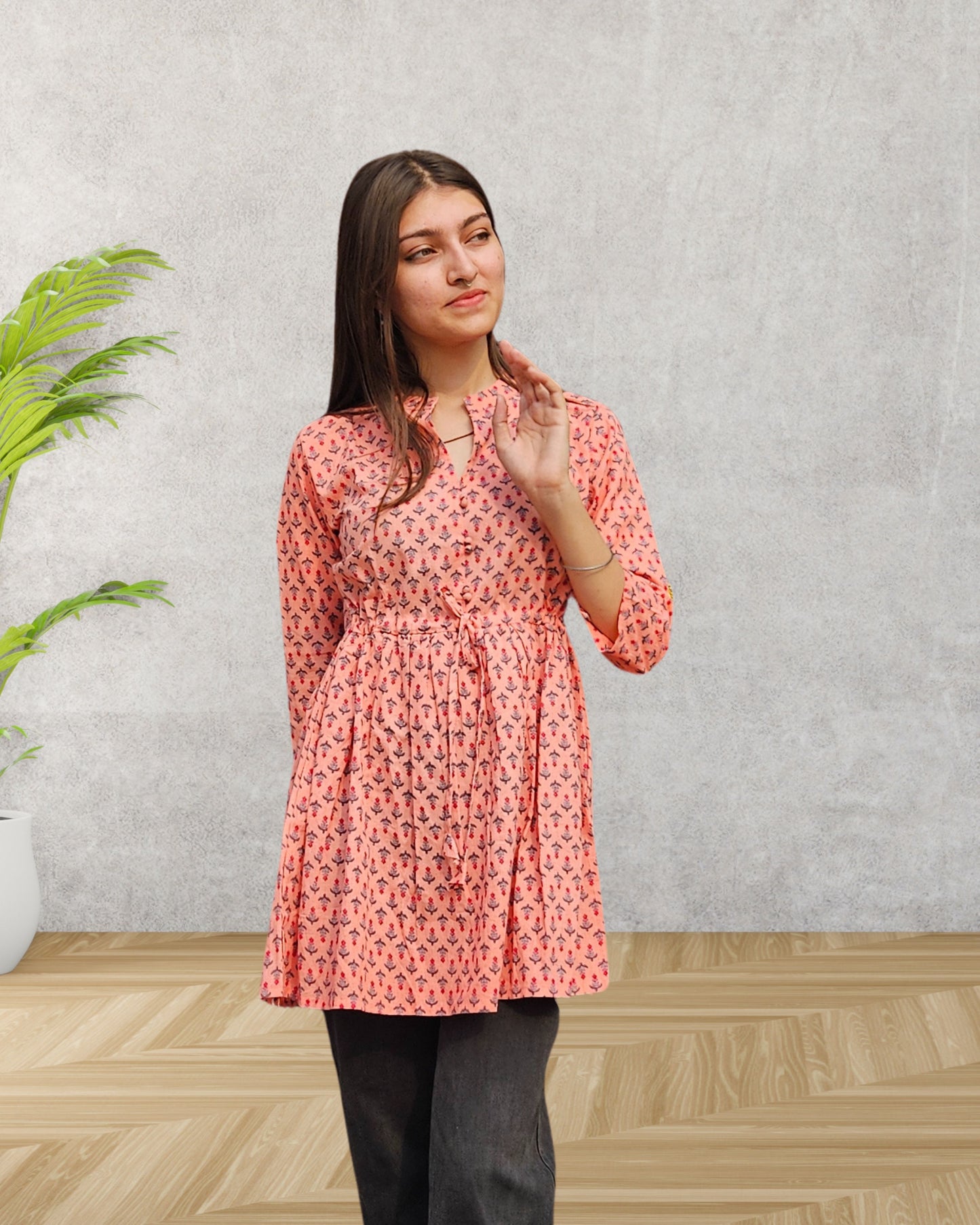 RosyWhirl Kurti
