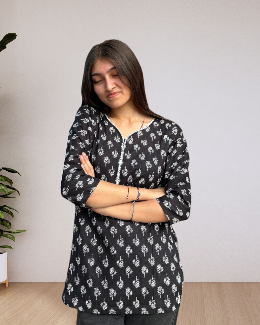 Midnight Mist Kurti