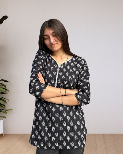 Midnight Mist Kurti