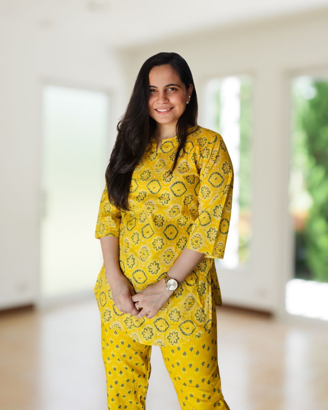 Mustard Mint Co-ord Set