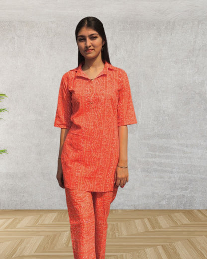 Tangerine Twist Co-ord Set